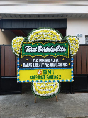 Papan Bunga Duka di Balumbang Jaya