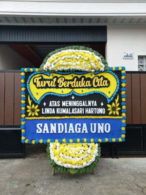 Papan Bunga Duka di Balumbang Jaya