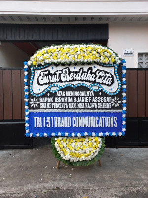 Papan Bunga Duka di Balumbang Jaya